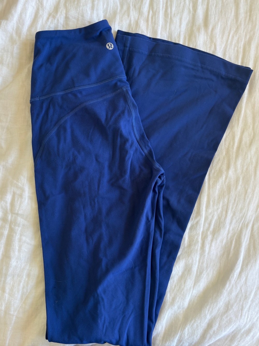 lululemon athletica Royal Blue Flare Leggings